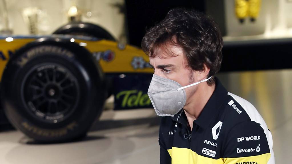 Vorerst muss Fernando Alonso auf Auftritte in der Öffentlichkeit verzichten: Der Spanier liegt nach einem Velo-Unfall im Tessin im Spital