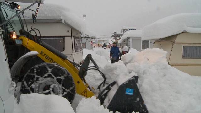 Camping im Schnee: Teil 4