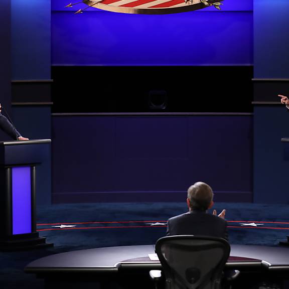 Erstes TV-Duell: Trump und Biden bekämpfen sich heftig