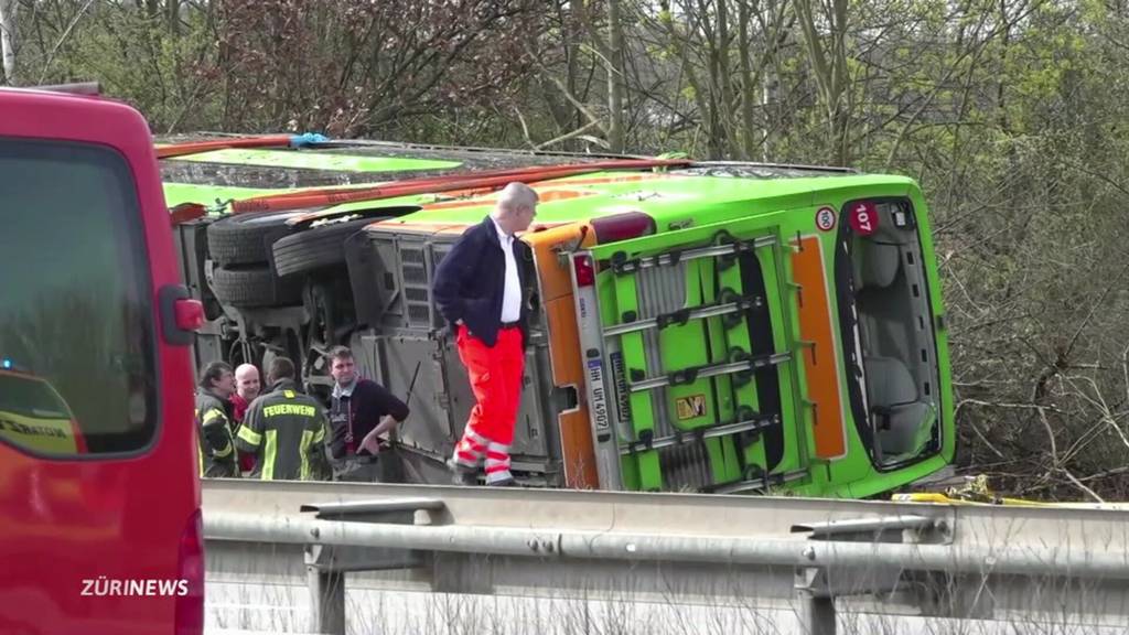 Mindestens fünf Tote bei Unfall von Flixbus mit Ziel Zürich