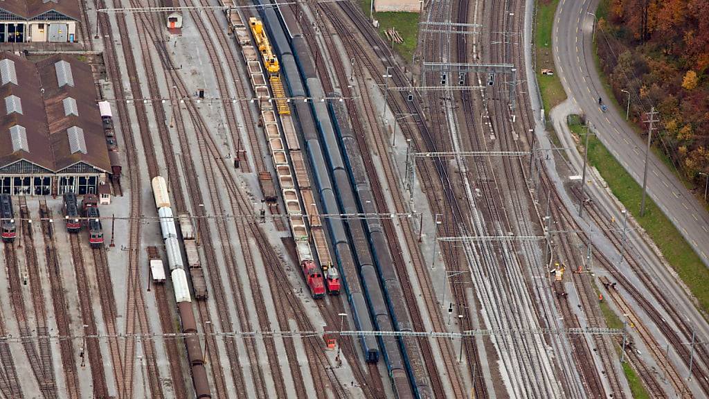 Umstellen von Weiche brachte Regionalzug in Olten zum Entgleisen