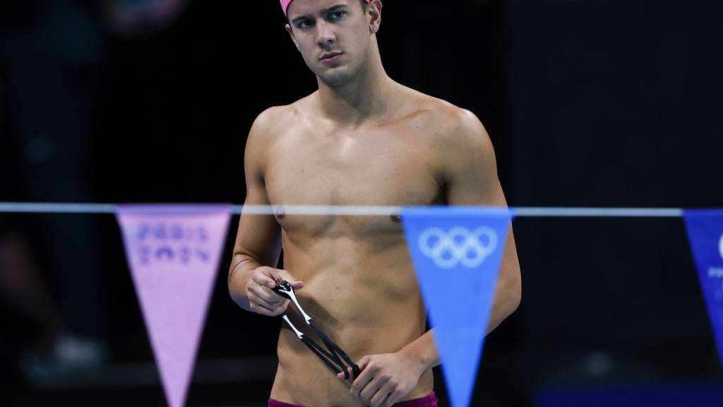 Noè Ponti nimmt am Samstagabend über 100 m Delfin eine Medaille ins Visier
