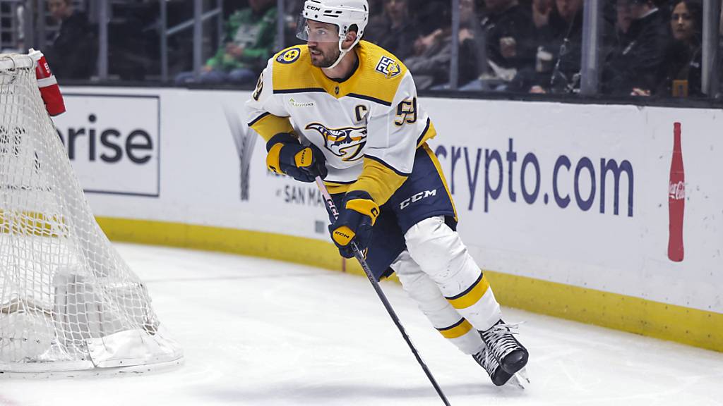 Roman Josi blieb für einmal ohne Skorerpunkt. Trotzdem gewannen seine Nashville Predators gegen die Los Angeles Kings mit Kevin Fiala