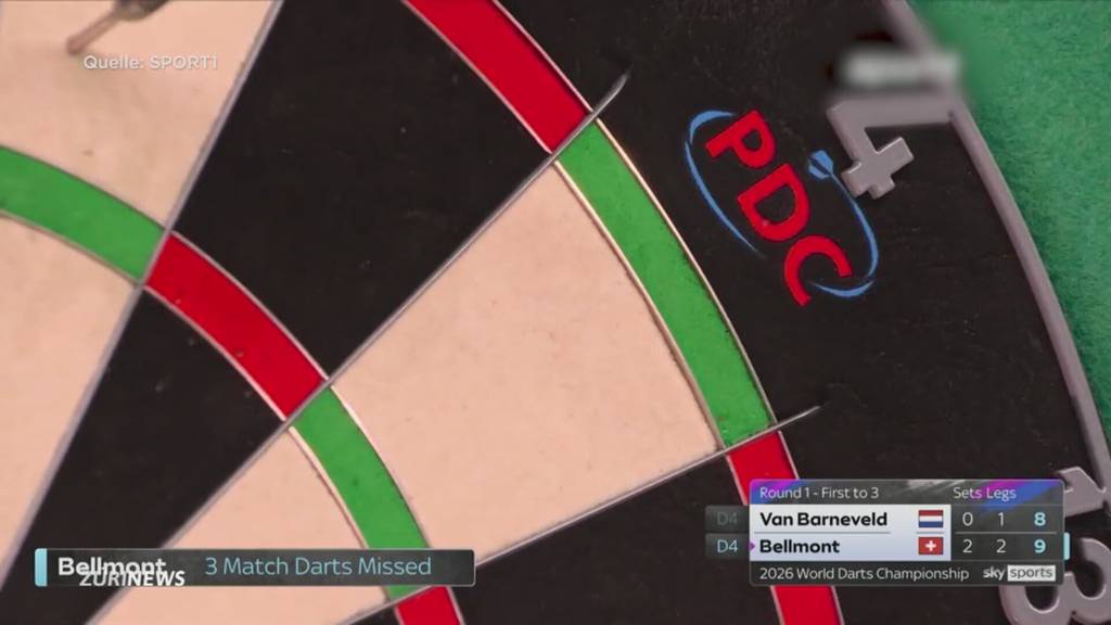 Historischer Erfolg: Schweizer Darter schreibt WM-Geschichte