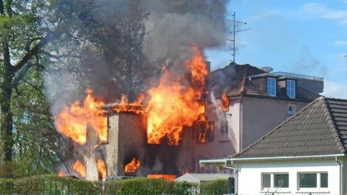 Vermisster Bewohner starb in den Flammen