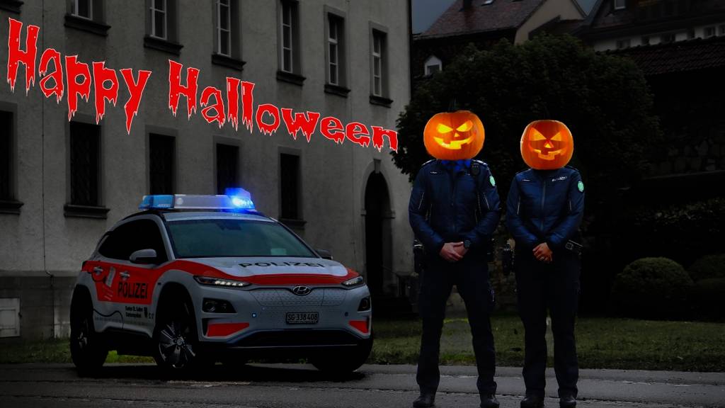 So rüstet sich die Polizei für Halloween