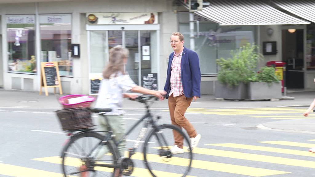 Gefährdete Fussgänger in Kriens