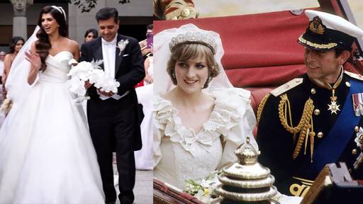 Londoner Paar kopiert Hochzeit von Diana und Charles