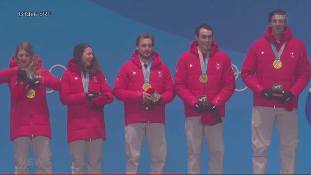 Medaillensegen an Olympia
