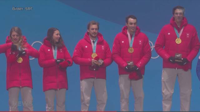 Medaillensegen an Olympia