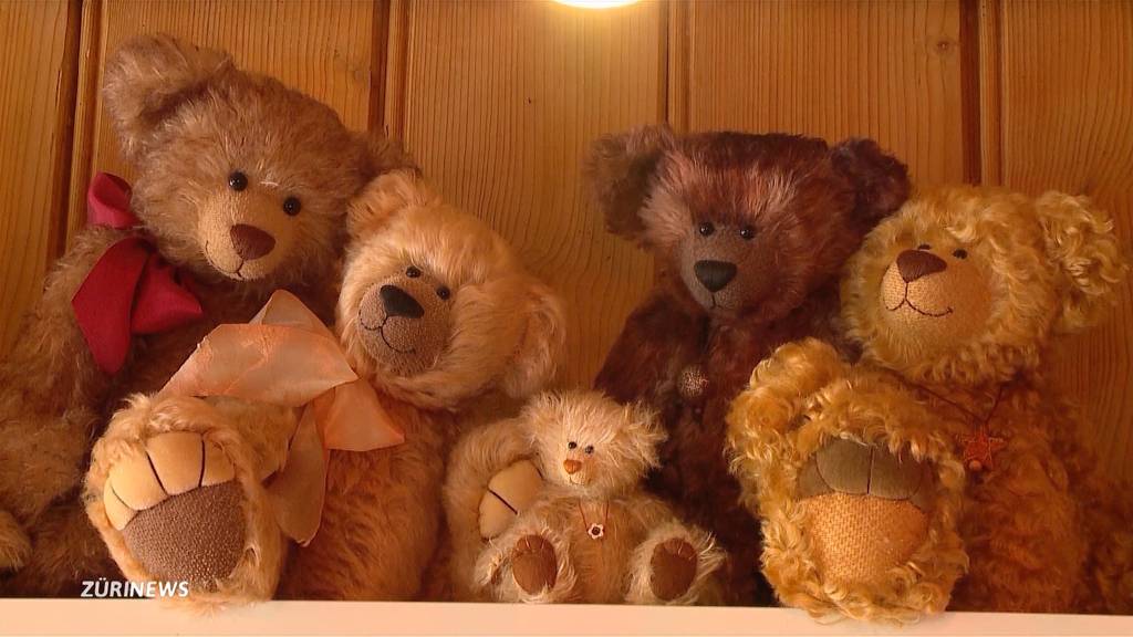 Liebe und Leidenschaft: Brigitte Gut stellt in aufwendiger Handarbeit Teddybären her