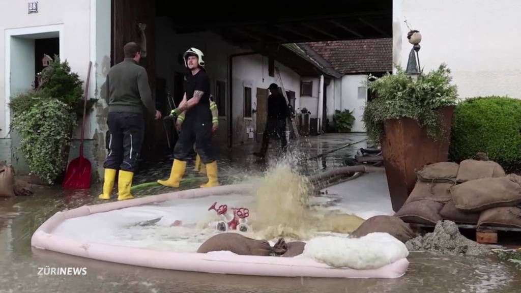 Hochwasser in Österreich: Entspannung und Wachsamkeit