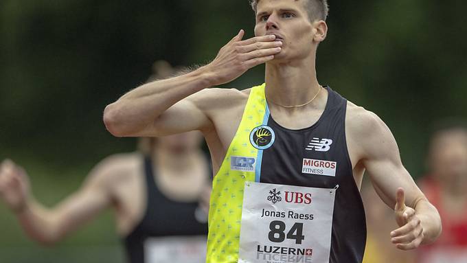 Zürcher Jonas Raess bricht Schweizer Rekord über 3000 Meter