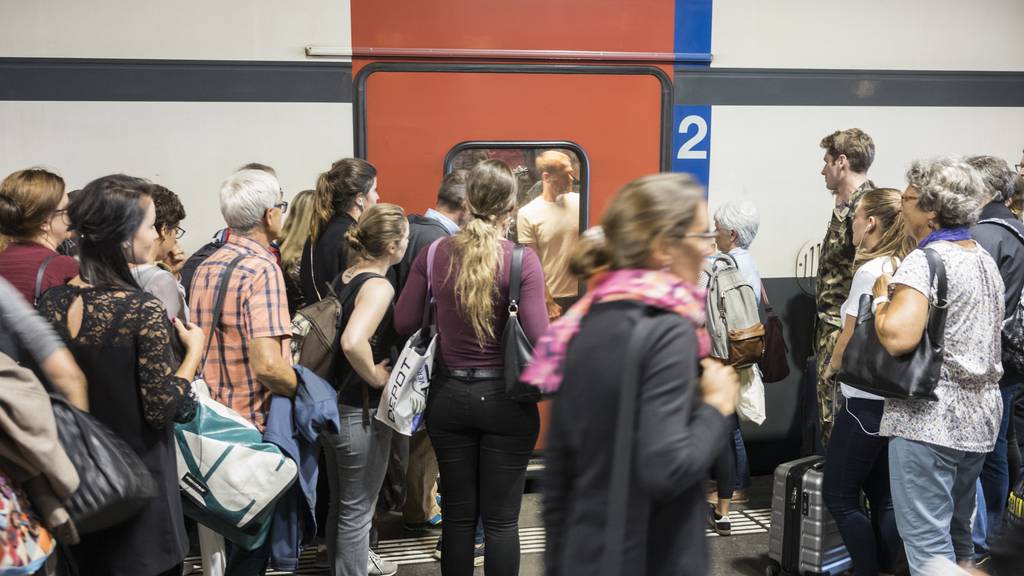 Zugausfälle und Verspätungen zwischen Bern und Olten