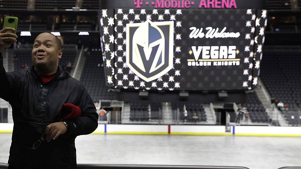 Die Vegas Golden Knights tragen ihre Heimspiele in der 17'000 Zuschauer fassenden T-Mobile-Arena aus