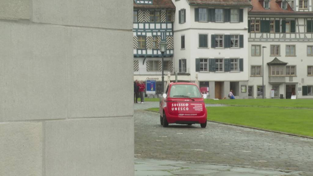 Hoher Besuch: UNESCO-Botschafter startet seine «Tour de Suisse» in St.Gallen