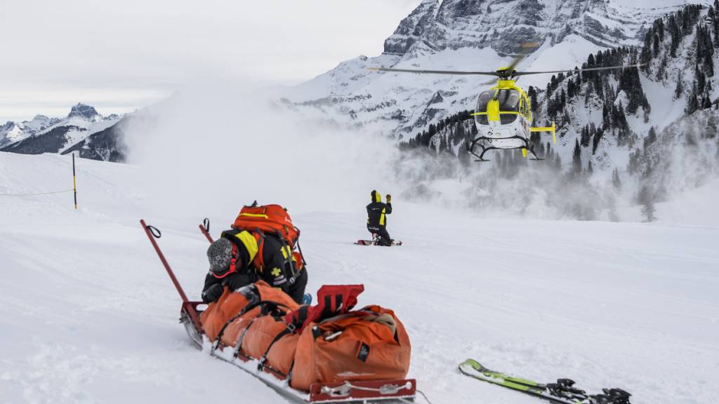 Die Anzahl der Verletzten auf Skipisten blieb in den letzten Jahren stabil.