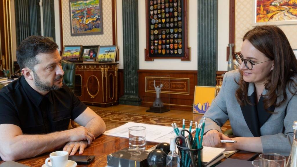 Selenskyj kündigt Regierungsumbau in der Ukraine an