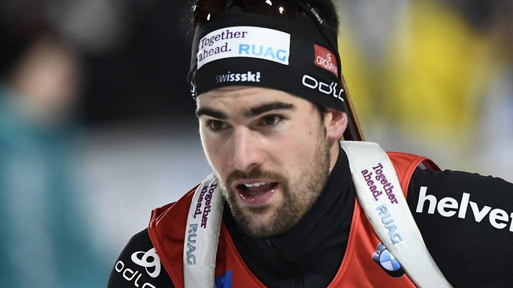 Die Schweizer Männer-Staffel mit Schlussläufer Mario Dolder erreichte in Oberhof Rang 7