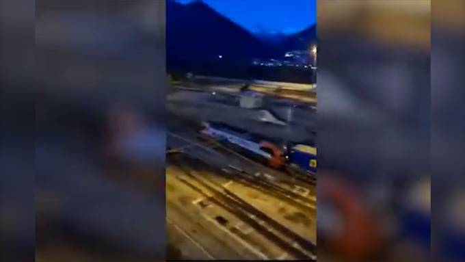 SBB-Lokführer springt aus fahrendem Zug – leicht verletzt