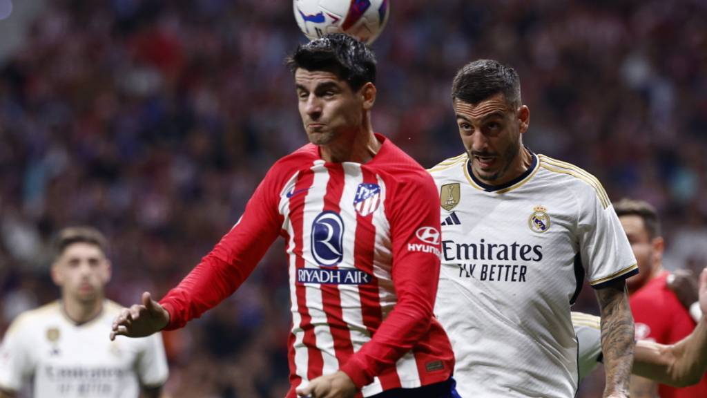 Alvaro Morata präsentiert sich gegen Real Madrid kopfballstark