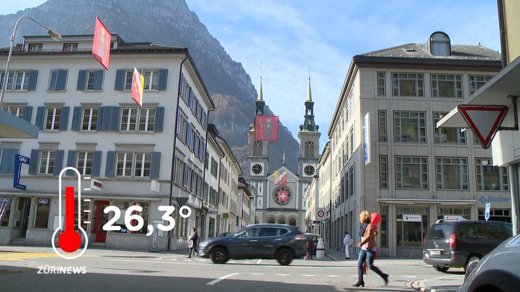 Hitzerekord: 26,3 Grad im Oktober in Glarus