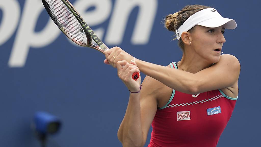Grösster Erfolg für Spanien, nicht mehr für die Schweiz: Die gebürtige Baslerin Rebeka Masarova schaltet am US Open die Turniernummer 8 Maria Sakkari aus
