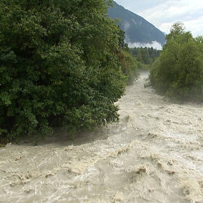 Sintflutartiger Regen im Tessin löst höchste Warnstufe aus