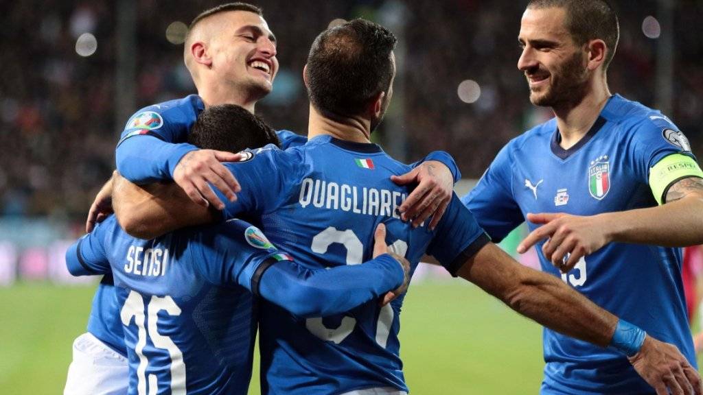 Italien feiert gegen Liechtenstein seinen höchsten Sieg seit 1962