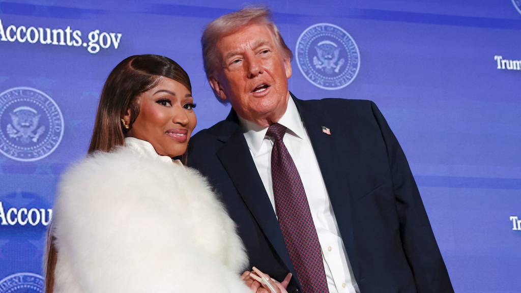 «Ihre Haut ist so schön»: Donald Trump schwärmt von Nicki Minaj