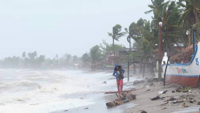 Taifun «Goni» ist auf den Philippinen auf Land getroffen