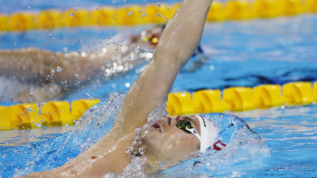 Roman Mityukov schwimmt stark in Lausanne