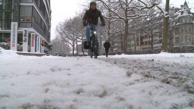 Winterdienst für Velorouten