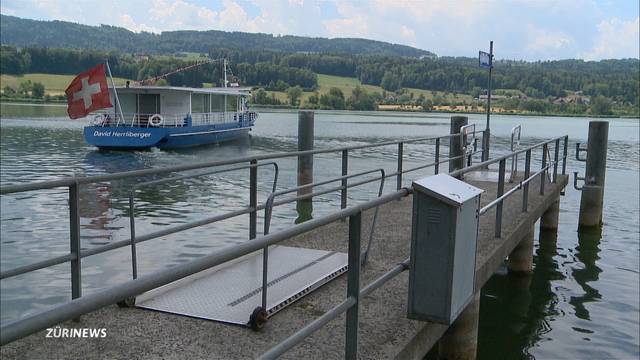 Greifensee: Tiefster Wasserstand seit 15 Jahren