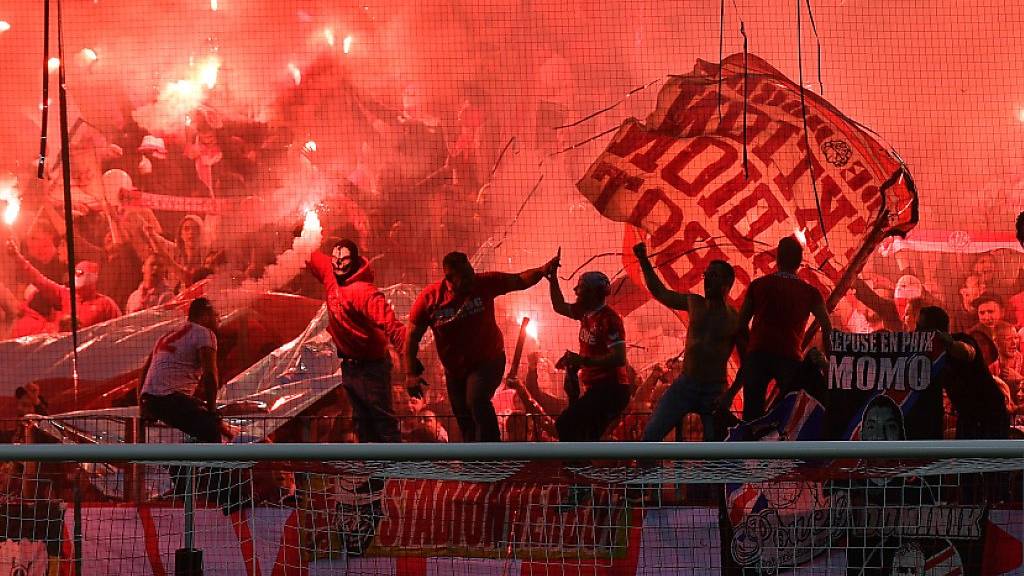 Die Fans von Roter Stern Belgrad gelten als heissblütig.