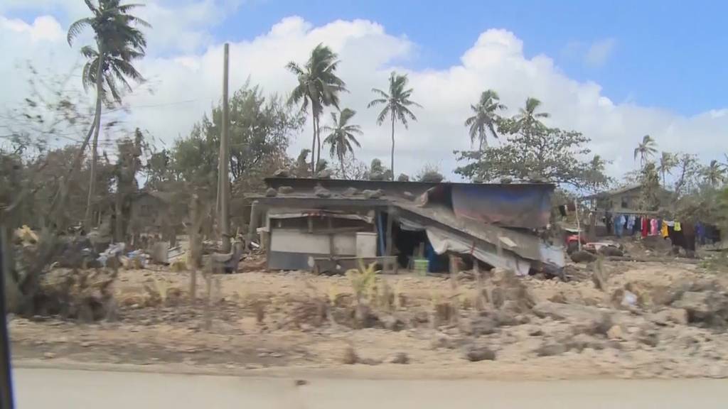 Videos zeigen Verwüstung auf Tonga - Internationale Hilfslieferungen unterwegs
