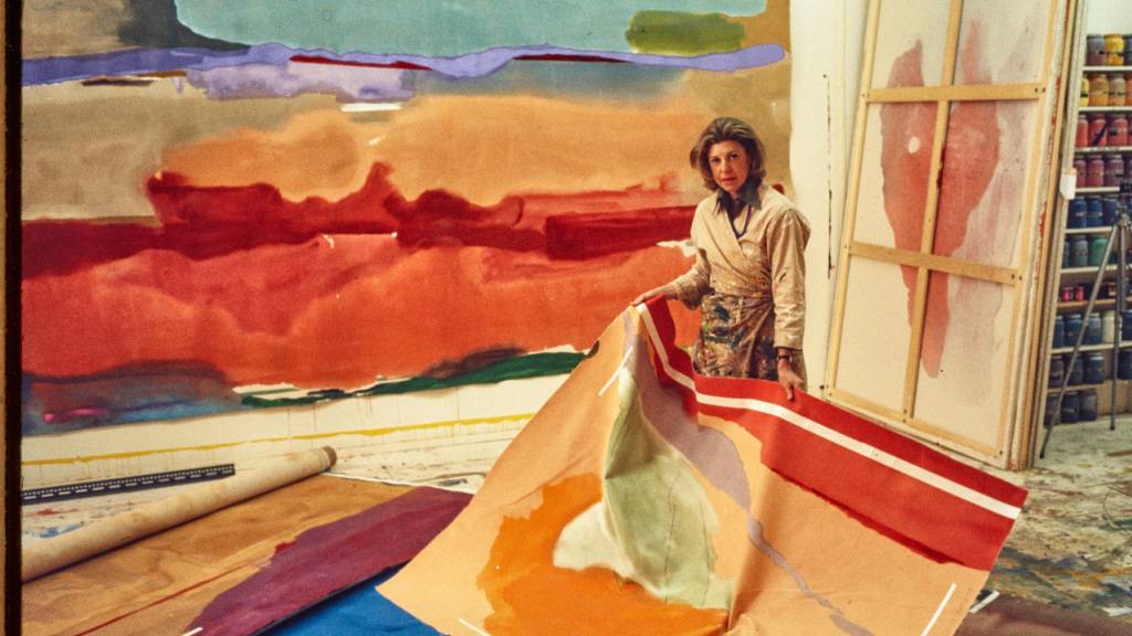 Vorbilder und ihre Farben: Helen Frankenthaler im Kunstmuseum Basel