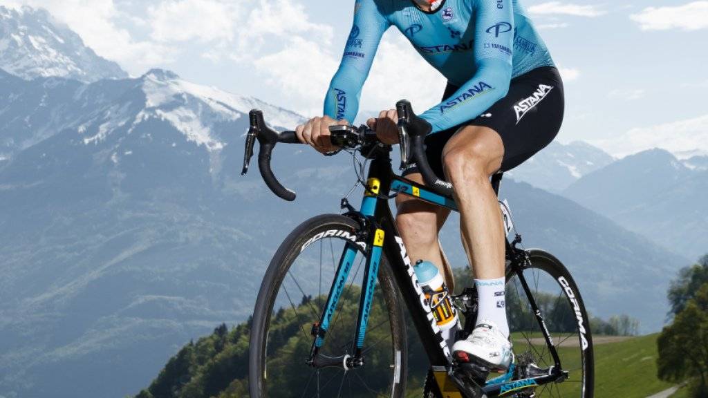 Dario Cataldo - im Bild während der Tour de Romandie 2018 - gewann in Como die 15. Etappe des Giro d'Italia