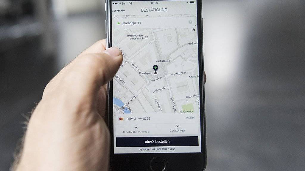 Begehrtes Gut: Digitale Karten für Fahrdienstanbieter wie Uber. (Archivbild)