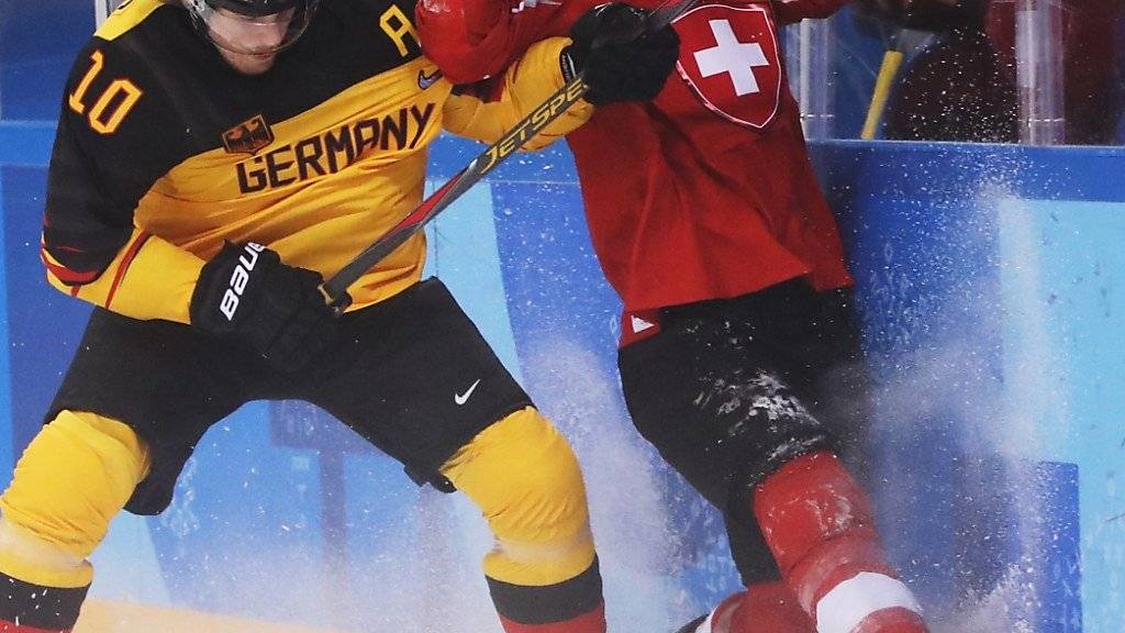 Aus und vorbei: Die Schweiz scheitert an den Winterspielen in Pyeongchang im Achtelfinal an Erzrivale Deutschland