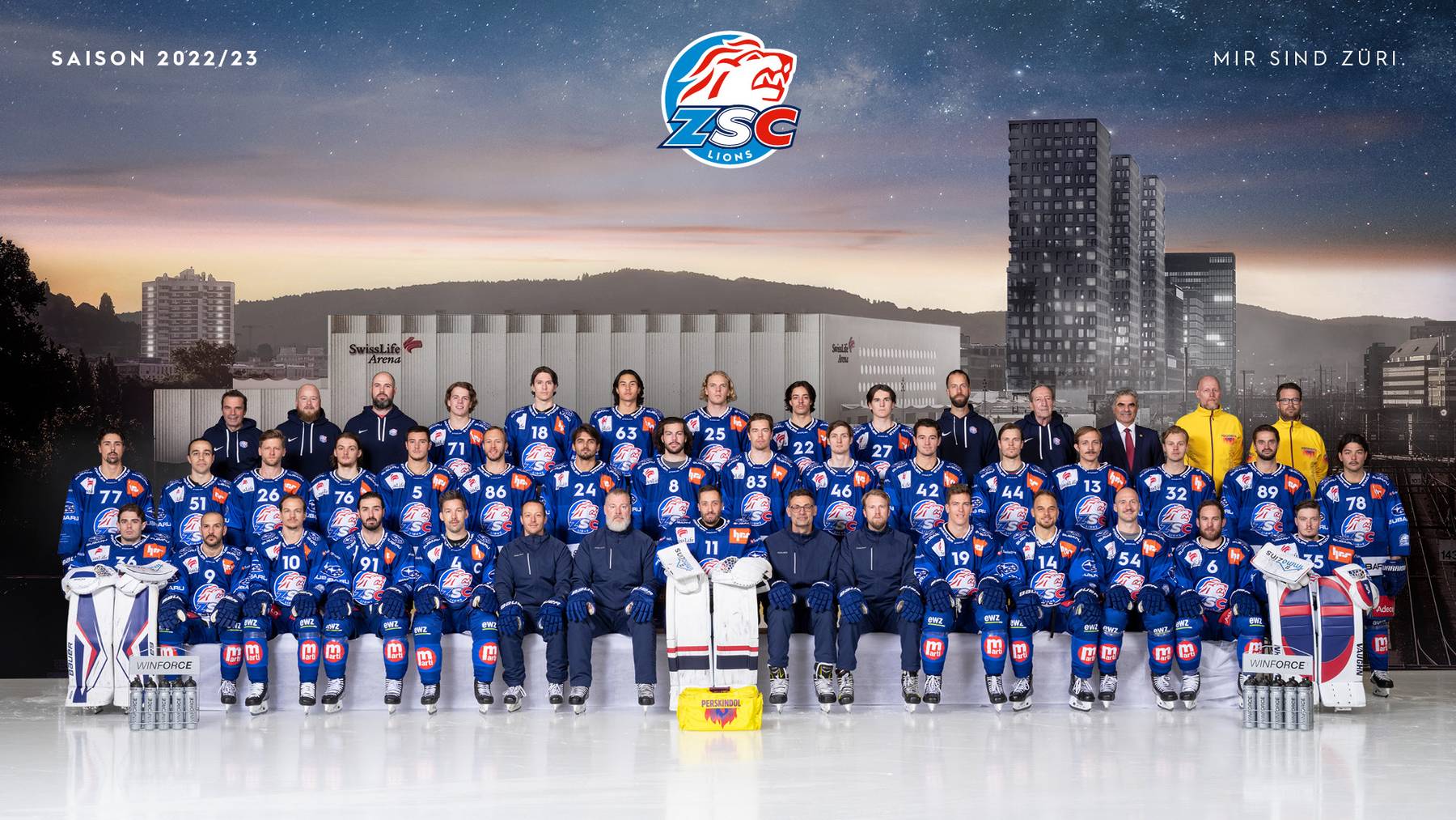 ZSC Mannschaftsfoto 22/23