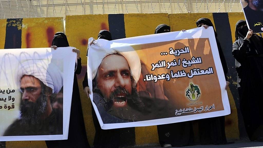 Seine Hinrichtung in Saudi-Arabien sorgt für gewaltsamen Protest im Iran: schiitischer Geistlicher Nimr al-Nimr. (Archiv)