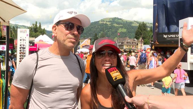 Begeisterte Fans in Gstaad: «Es ist eine prächtige Kulisse»