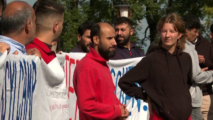 Demonstration bei Asylunterkunft Gurnigelbad: «Sie wollen sich wie Menschen fühlen»