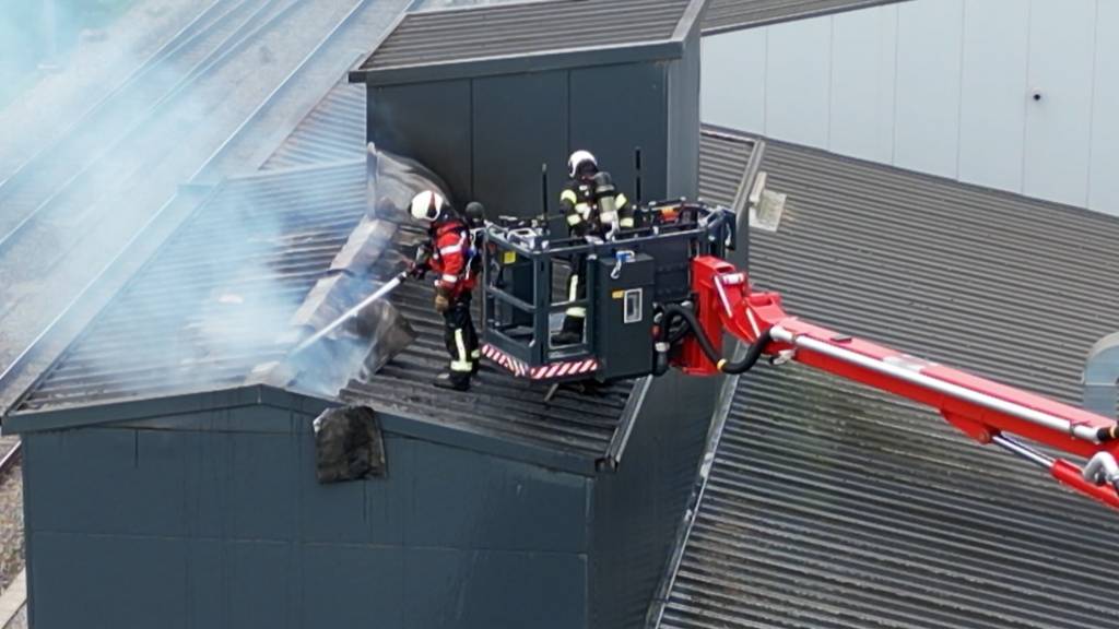 Oberaach (TG): Brand in Trocknungsanlage fordert Sachschaden