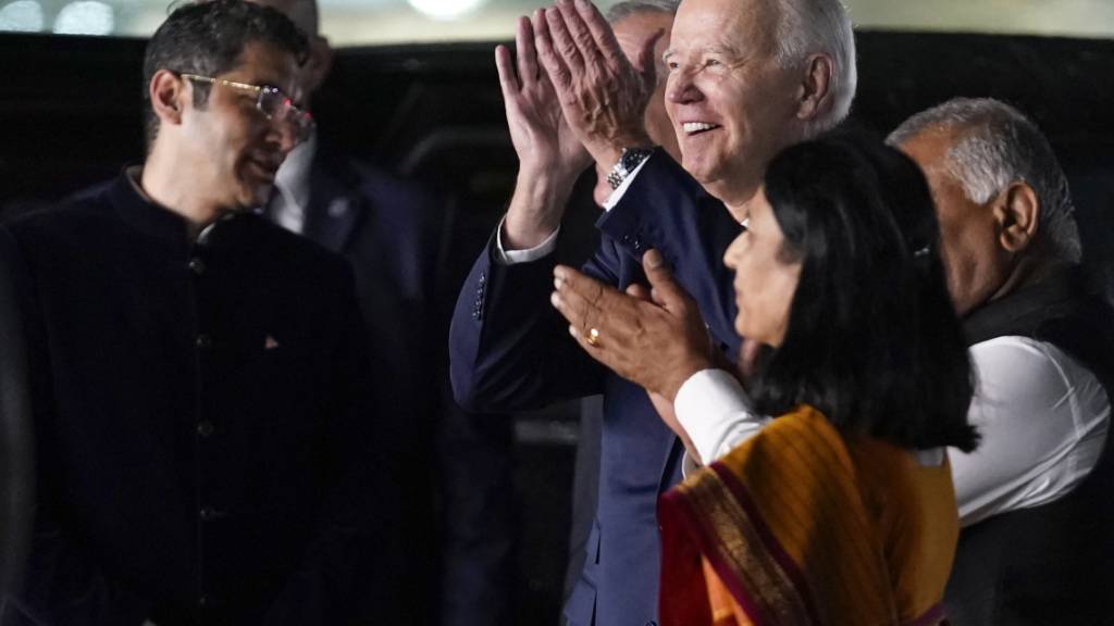 Joe Biden stärkt die Beziehung zu Indien weiter. Foto: Evan Vucci/AP/dpa