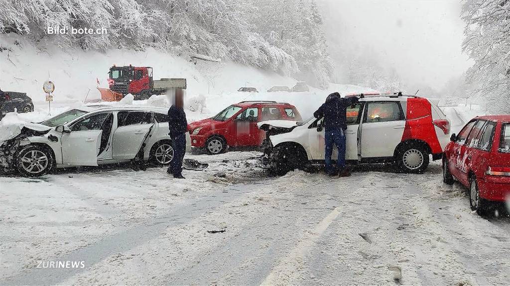 Fast ein Meter Neuschnee: Extrem hohe Lawinengefahr im Hochybrig