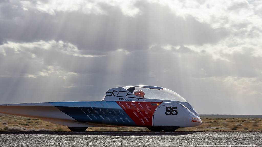 Das Solarauto Aletsch wurde von Studierenden der ETH Zürich gebaut.