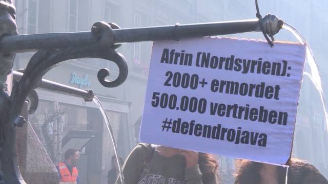 Aus Afrin-Demo resultieren 147 Anzeigen