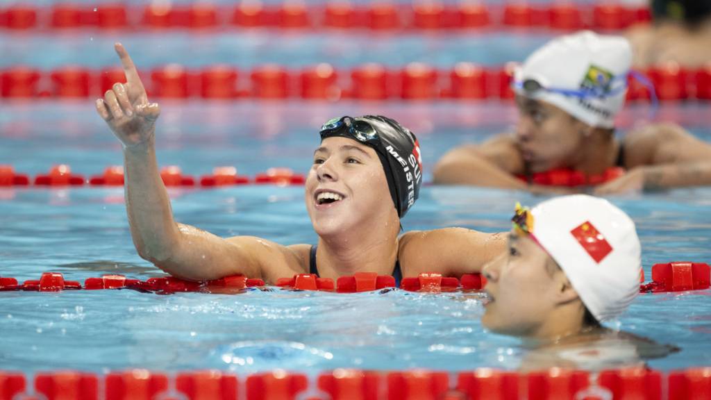 Nach Silber am Sonntag schwimmt Nora Meister am Montag zu WM-Bronze
